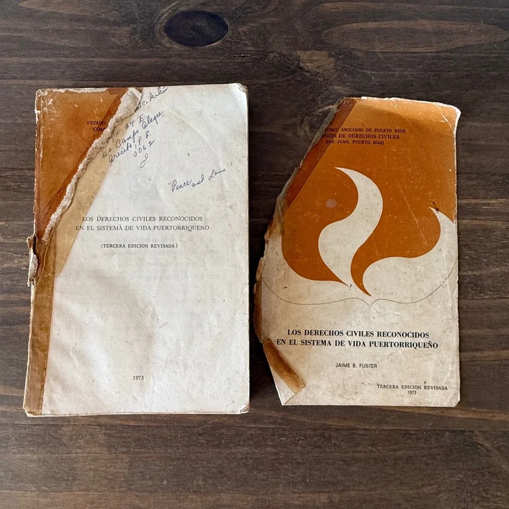 Los Derechos Civiles Reconocidos en el Sistema de Vida Puertorriqueño 1973 Book